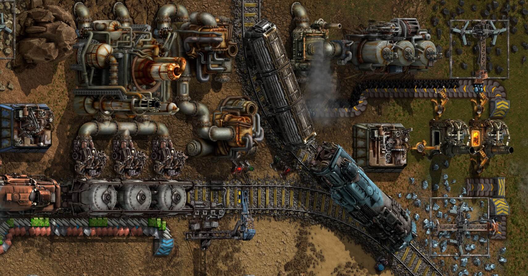 Factorio exits Early Access after eight years of work