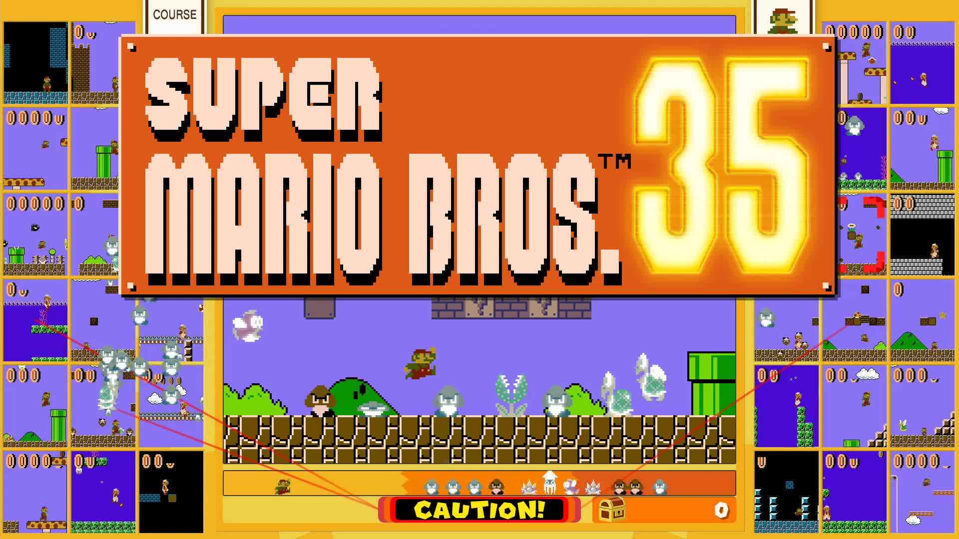 Did Nintendo borrow the idea for Super Mario Bros. 35 from a YouTuber?