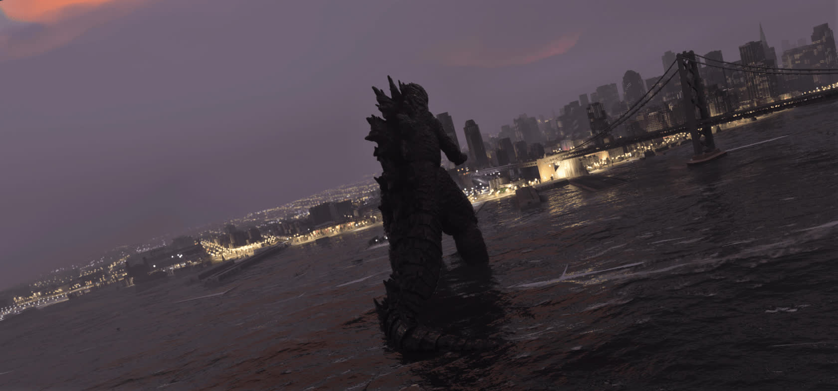 Godzilla has arrived in Flight Simulator 2020 courtesy of a player-made mod
