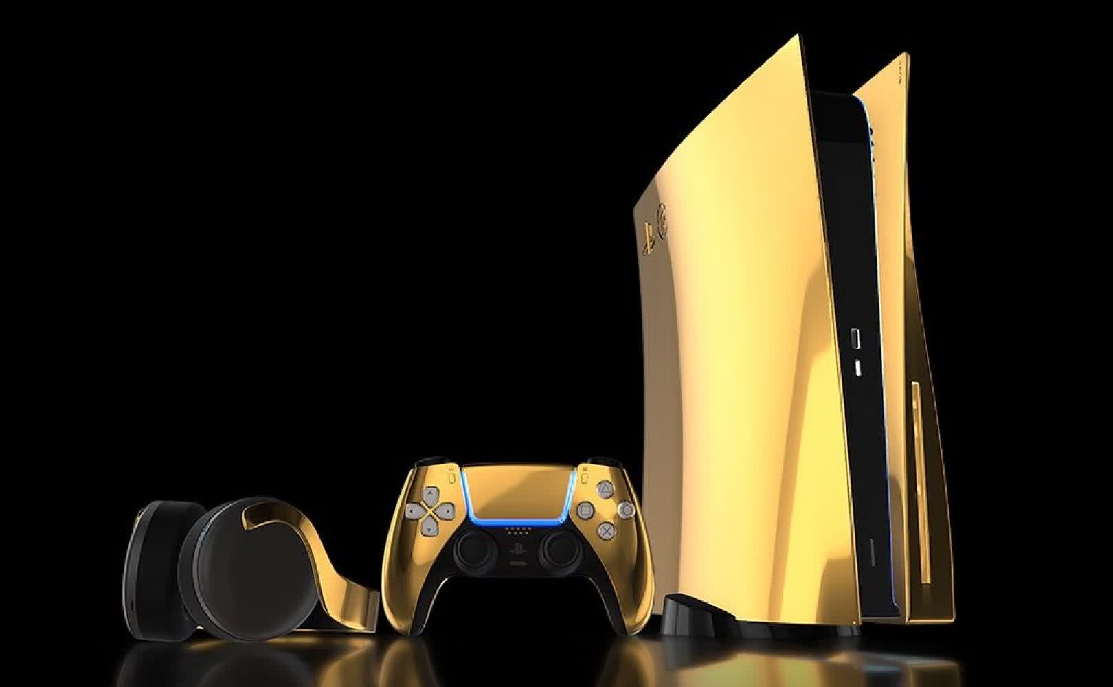 Paranafloden bh Disciplin This 24K gold PlayStation 5 will set you back $10,000 | TechSpot