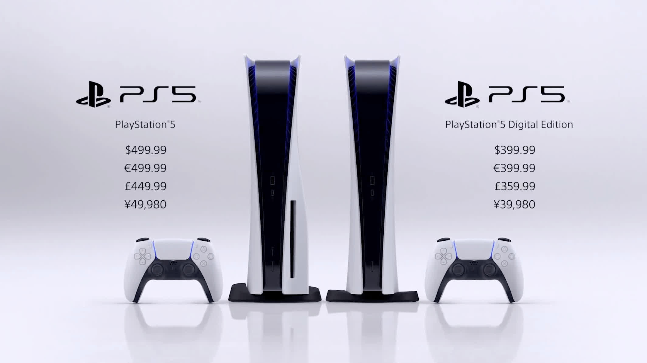 When is sony releasing the ps5 shop price