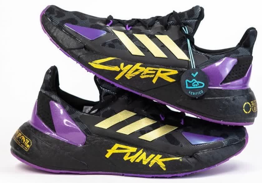 Check out these Cyberpunk 2077 sneakers by Adidas