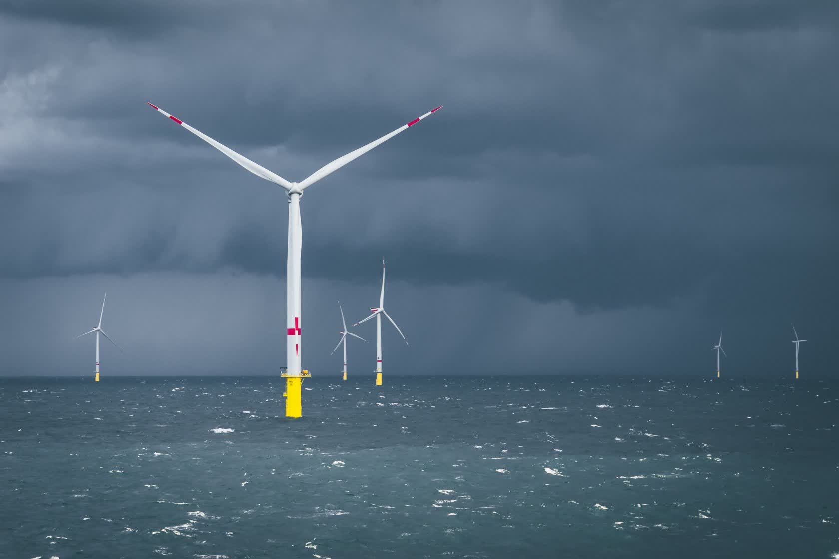 The UK aims to power each home with wind energy by 2030