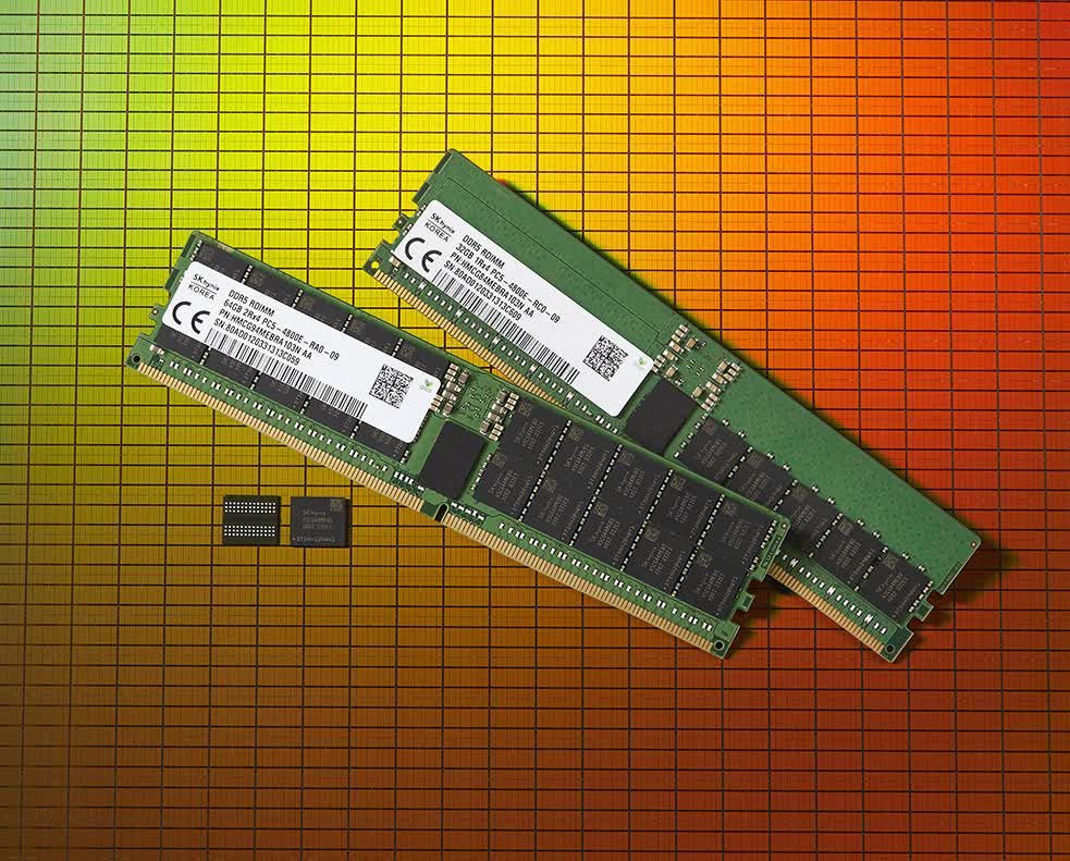 SK Hynix launches first DDR5 DRAM modules
