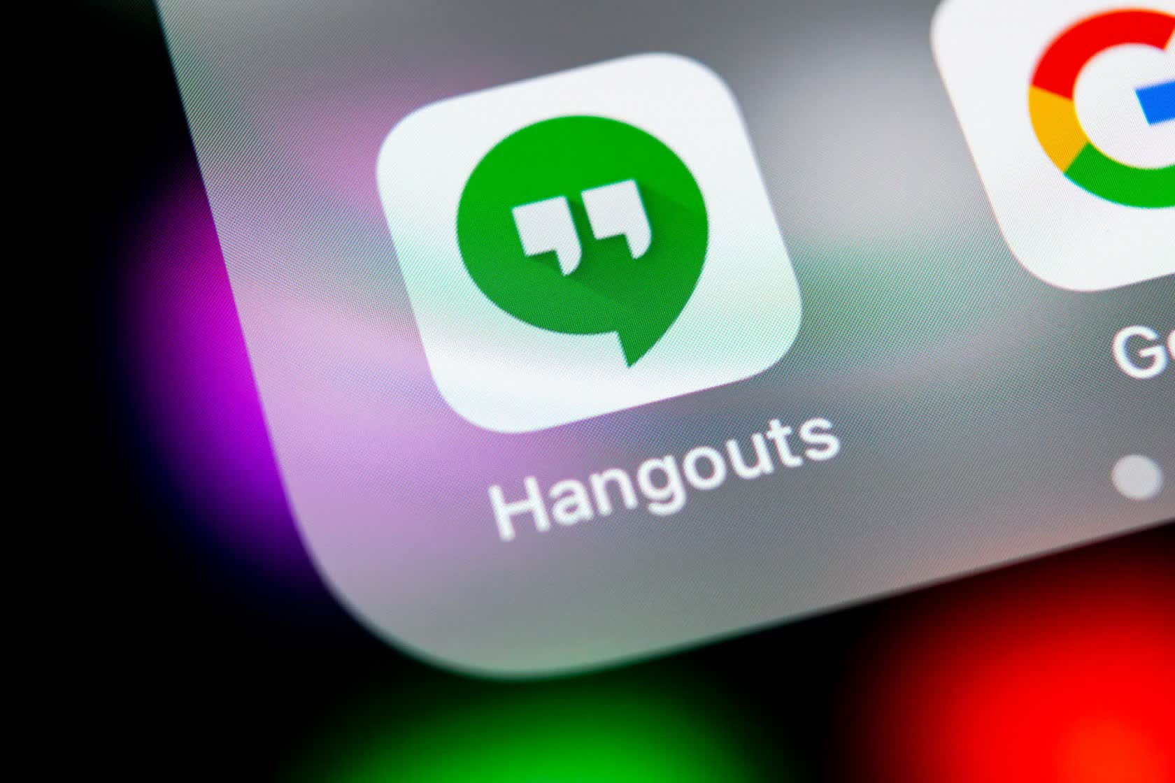 Google Will Shut Down Hangouts In The First Half Of 2021 Techspot - roblox is shutting down next year