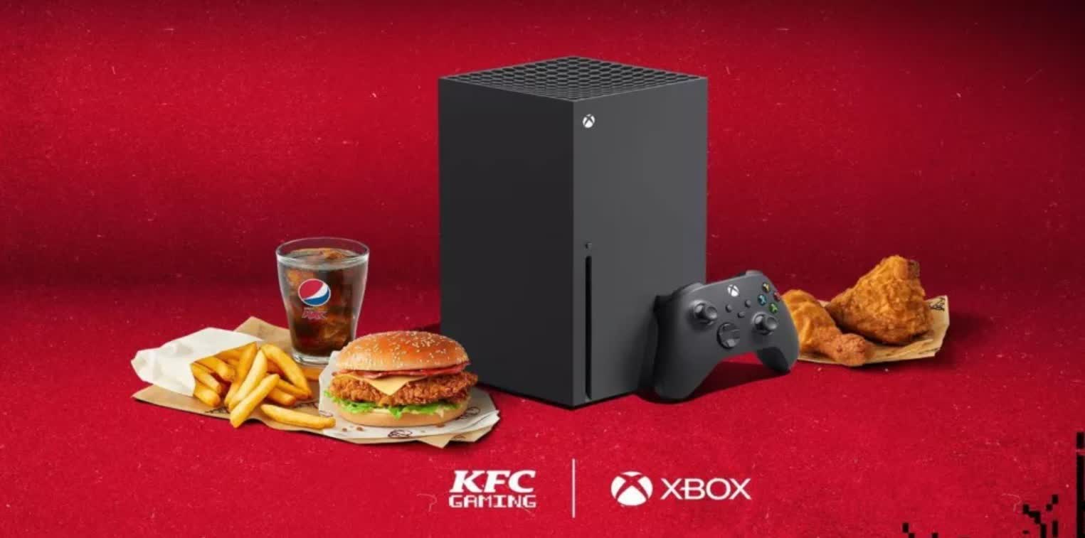 KFC and Xbox team up for this hideous XBSX controller