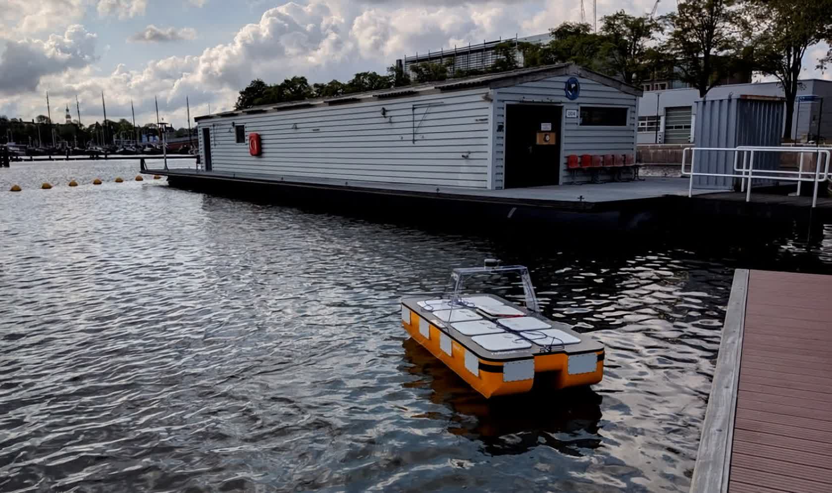 MIT researchers create a self-driving 'Roboat' that can carry two passengers