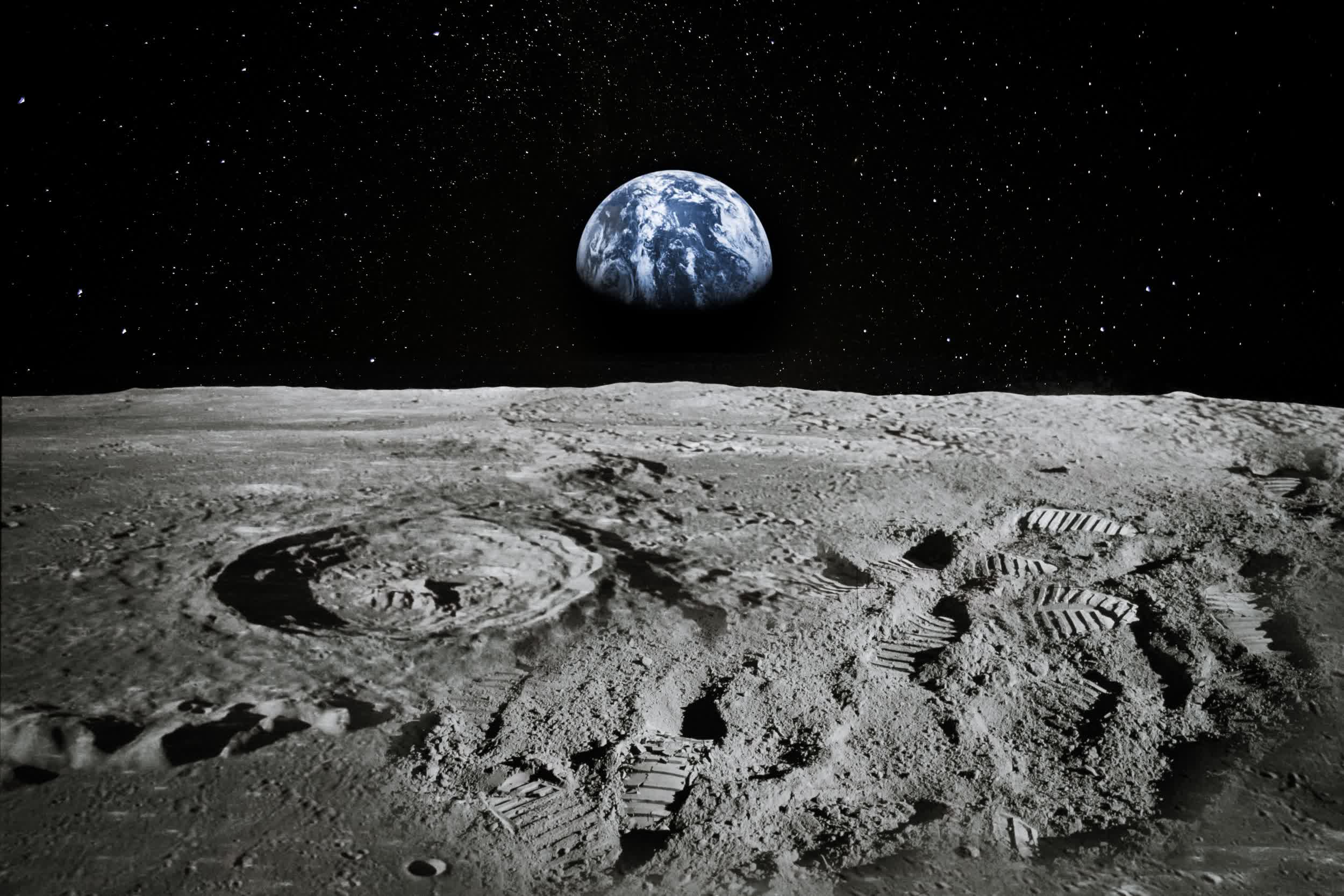 NASA has found water on a sunlit area of the Moon
