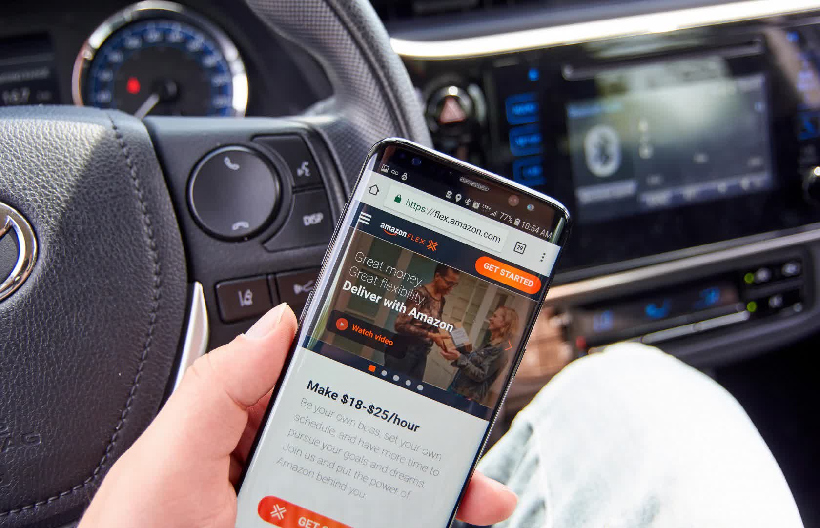 Amazon launches a rewards program for its independent 'Flex' drivers