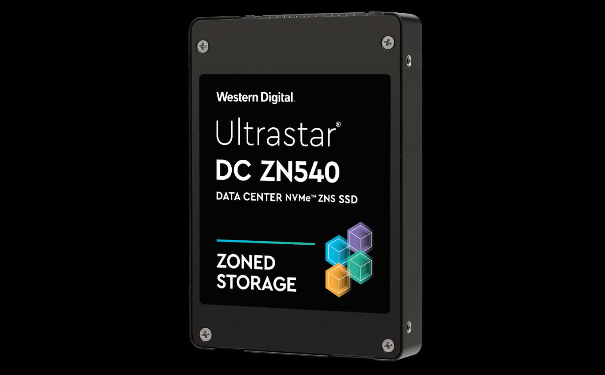 Western Digital unveils the Ultrastar DC ZN540, the world's first ZNS SSD