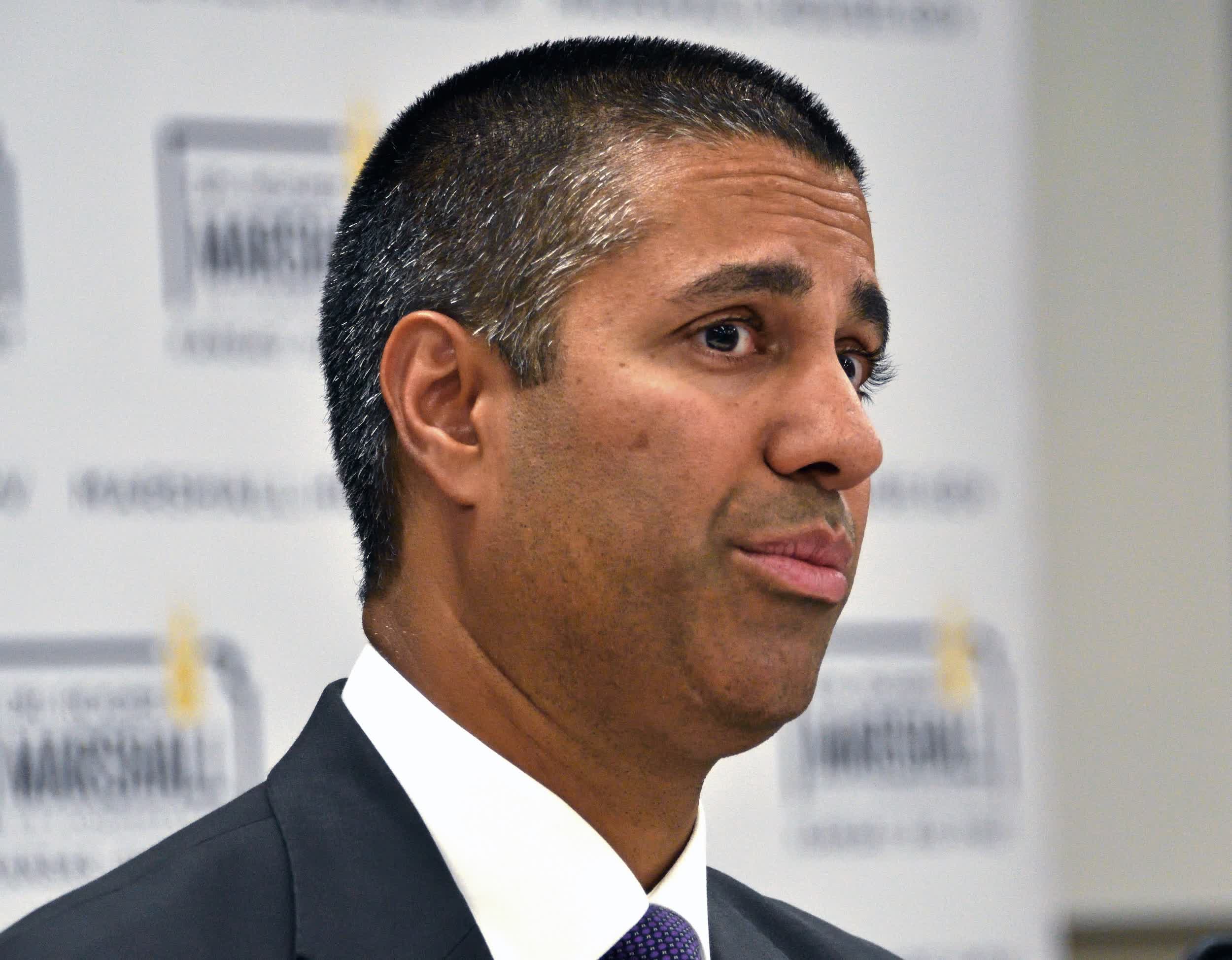 FCC Chairman Ajit Pai will step down on January 20, 2021