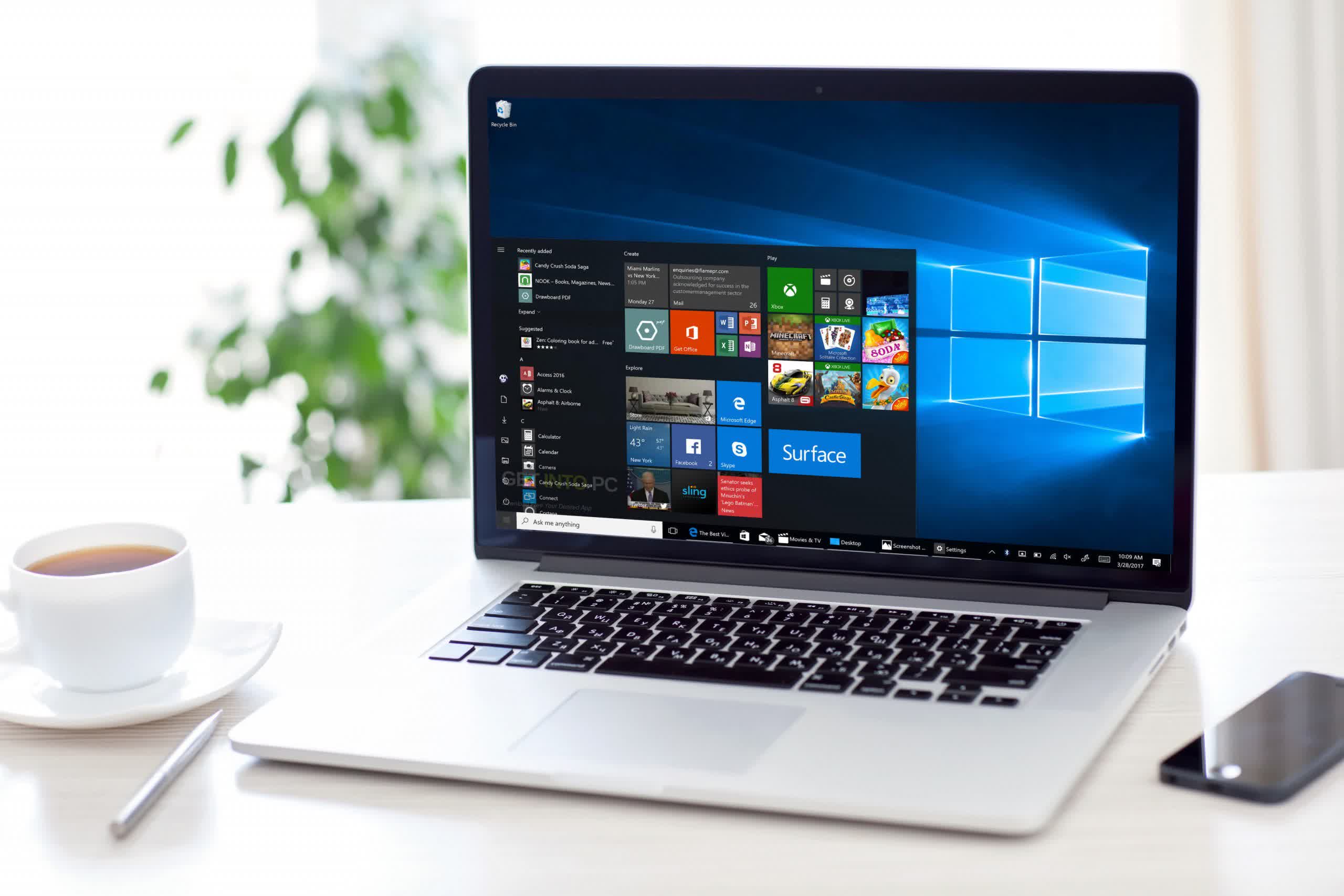 'Windows 10 on Arm' runs better on an M1 Mac than it does on the Surface Pro X