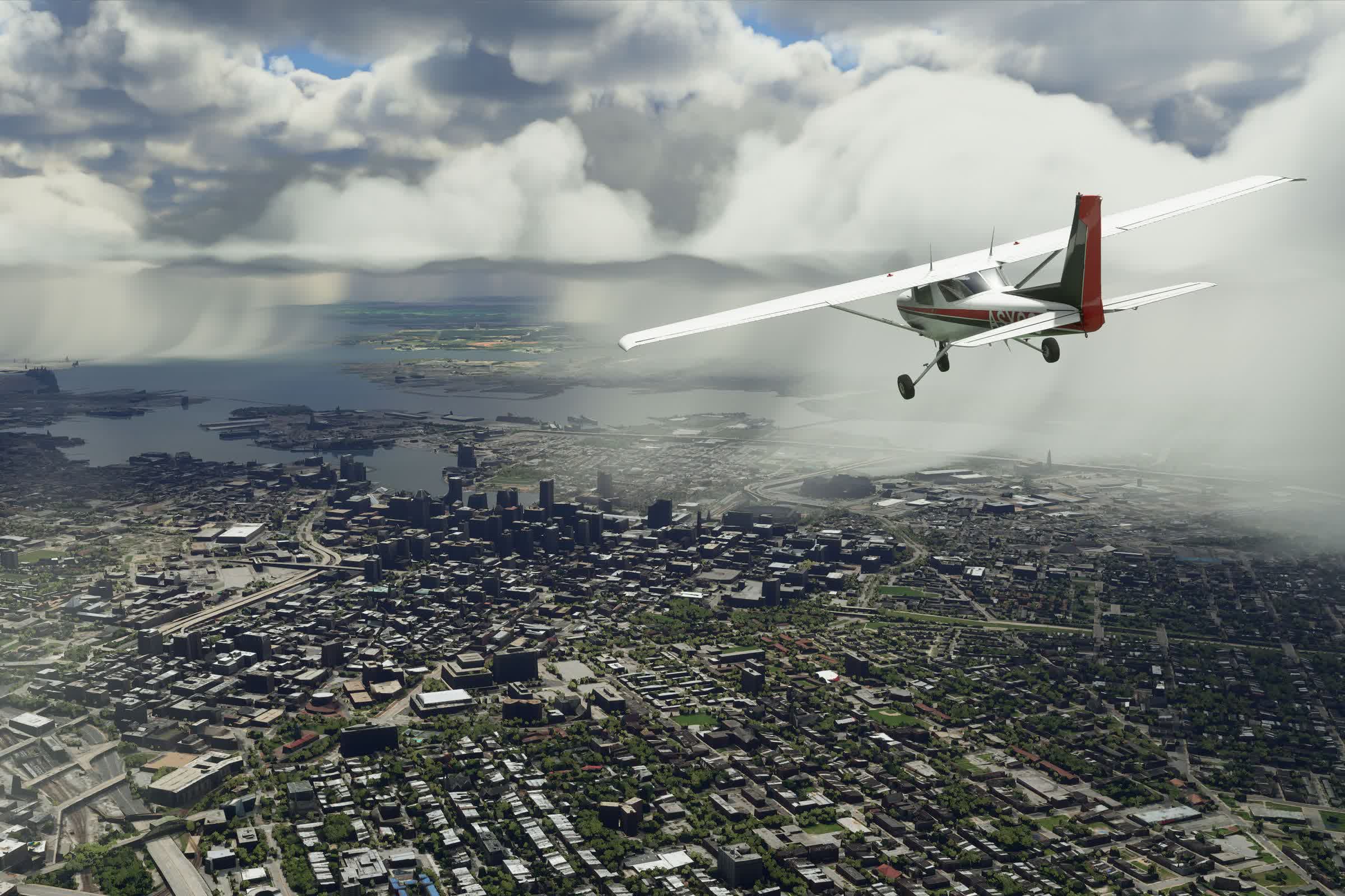 Microsoft Flight Simulator update adds high-res landmarks to