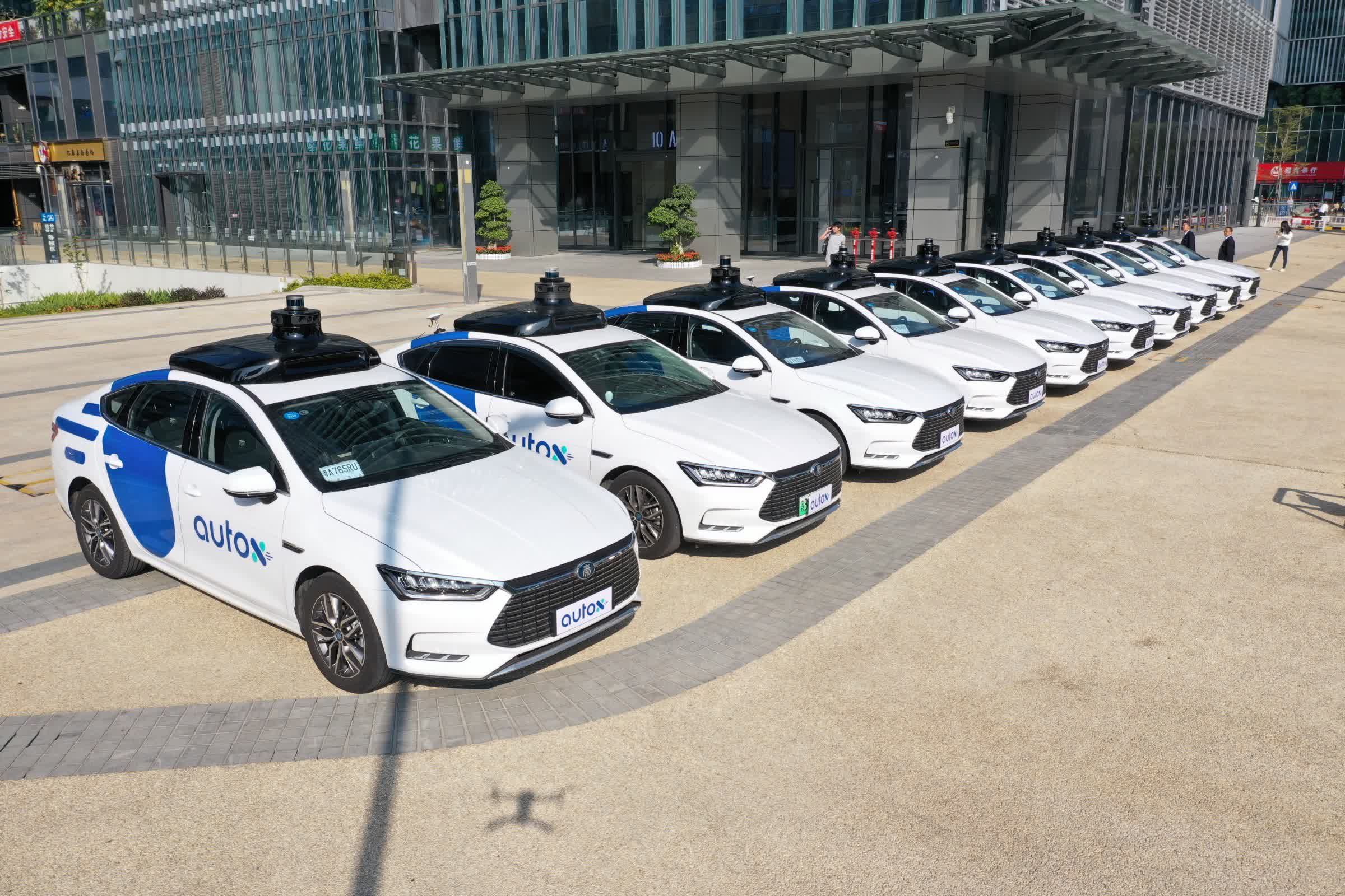 AutoX is the first company to deploy completely driverless vehicles on China's streets