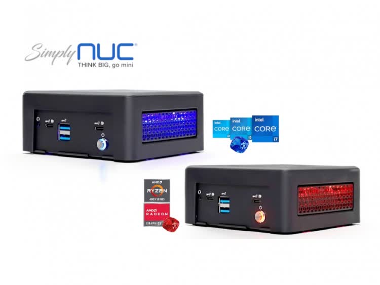 Simply NUC's latest mini-PCs feature Ryzen 4000U and Tiger Lake chips inside