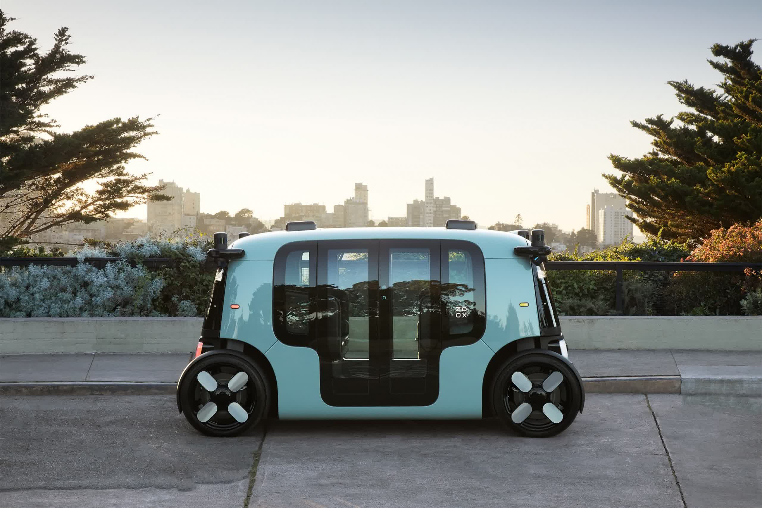 Zoox unveils its self-driving robotaxi paving the way for an Amazon ride-hailing service