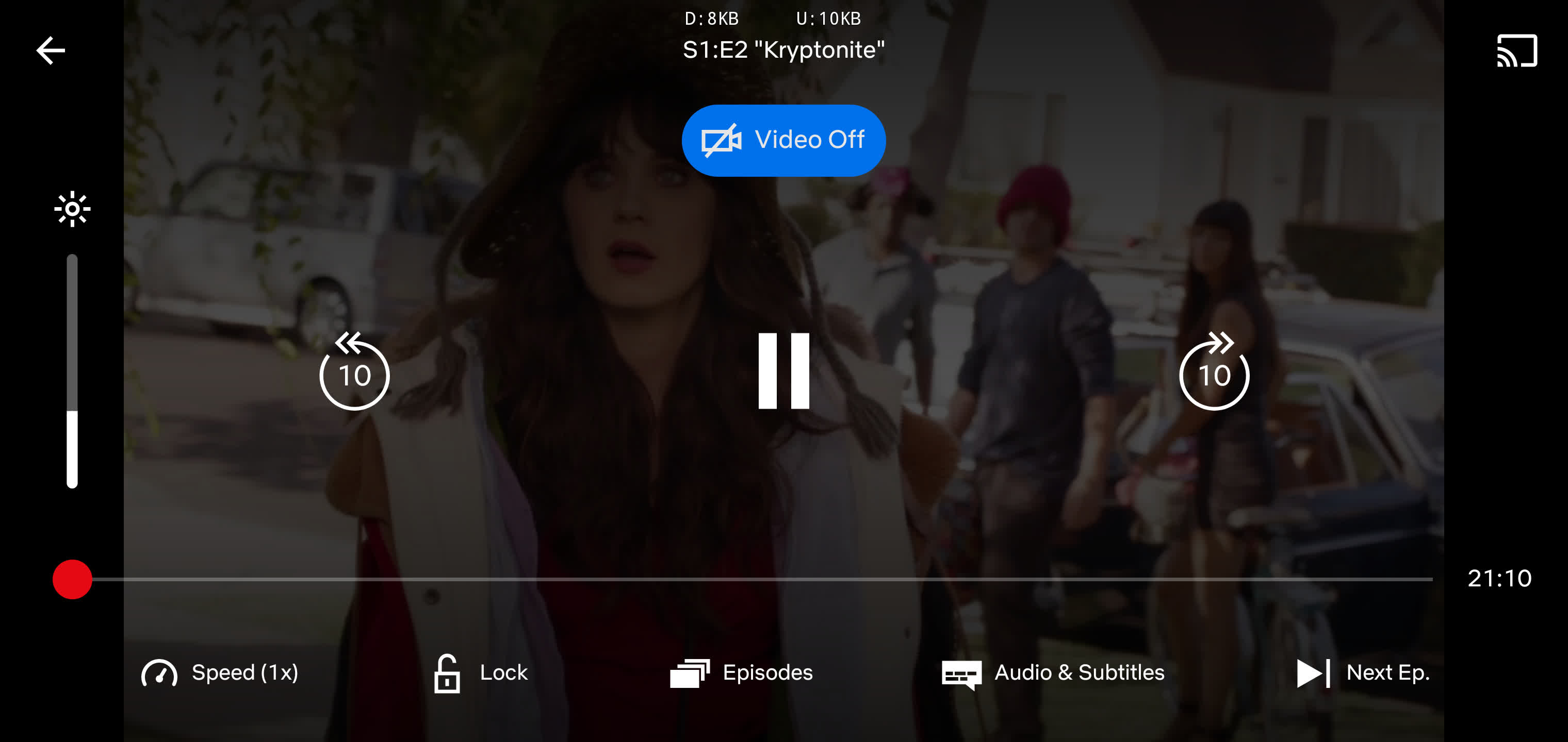 Netflix's mobile app is getting an audio-only mode