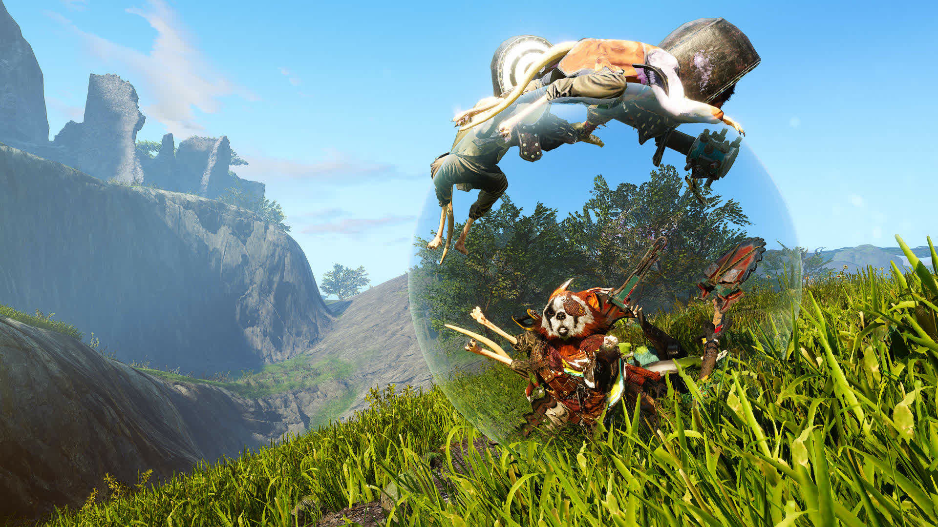 Wacky post-apocalyptic kung-fu RPG Biomutant is finally set to launch this year