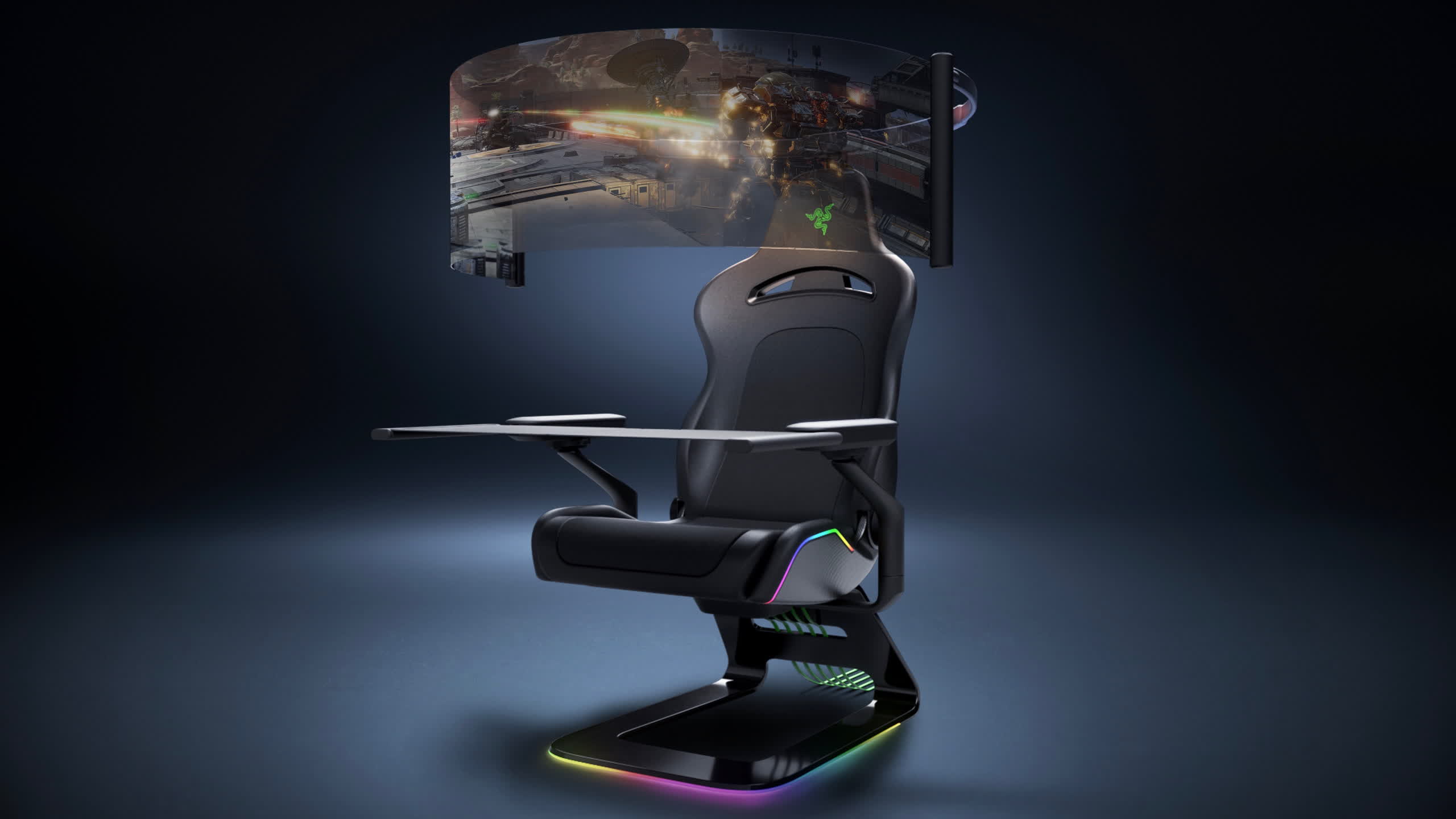 Razer's 'Project Brooklyn' puts a new spin on gaming chairs