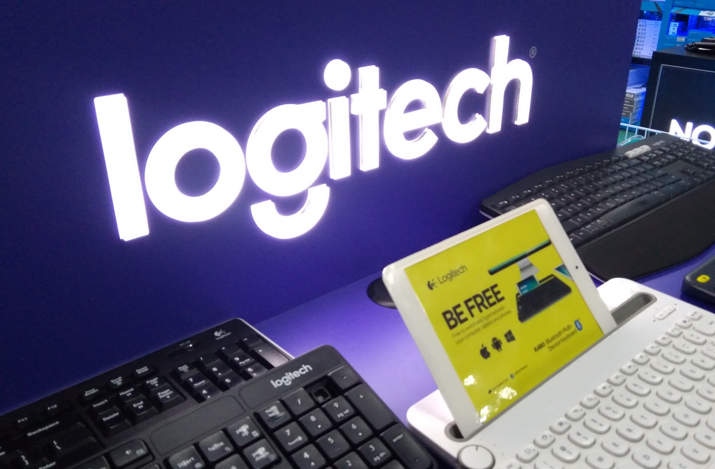 Logitech sales grew 85 percent in the most recent quarter