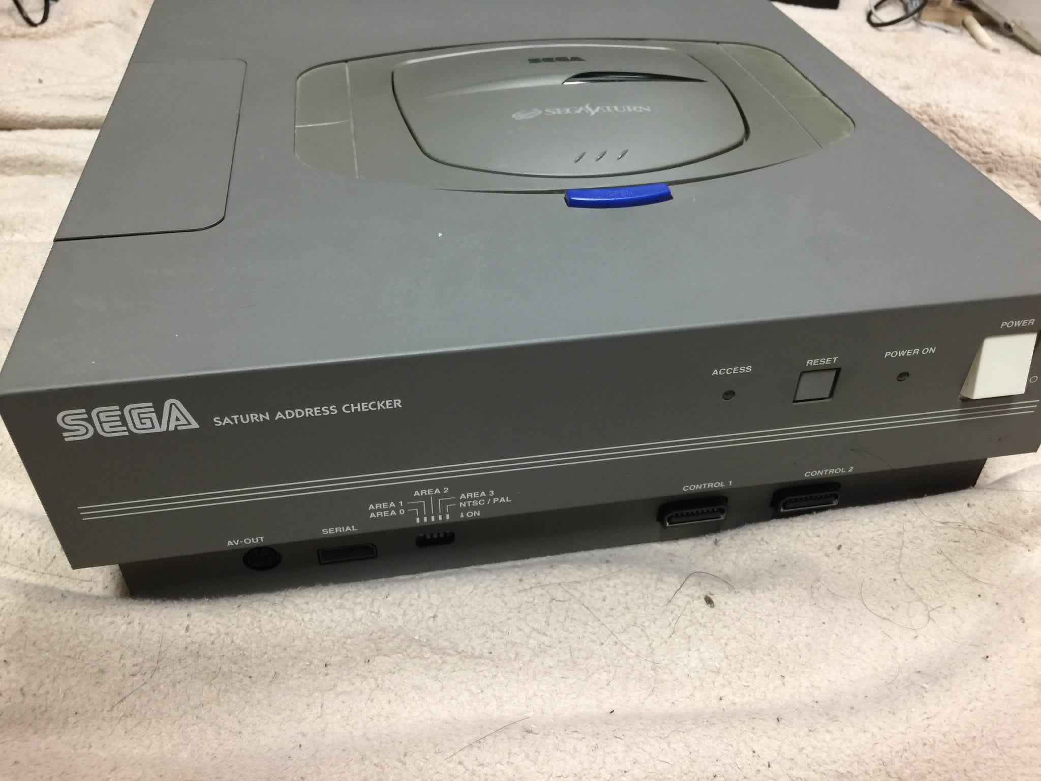 The first Sega Saturn dev kits were super long