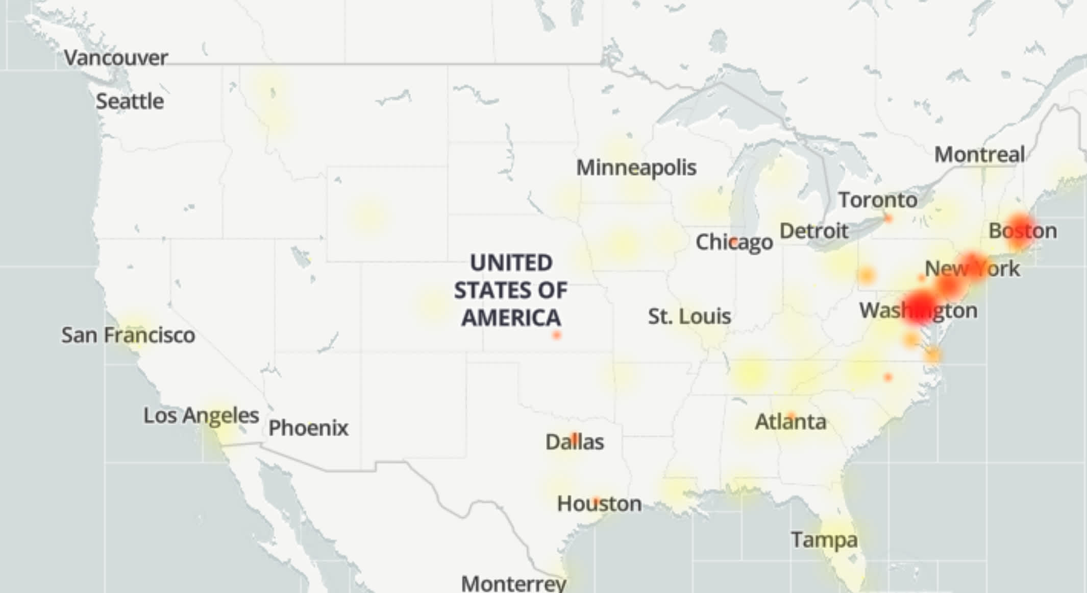 Major Outage Today 2024 Map Pdf Allis Bendite