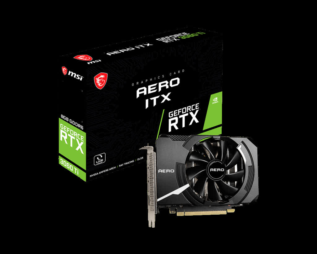 MSI announces tiny RTX 3060 Ti for mini-ITX systems