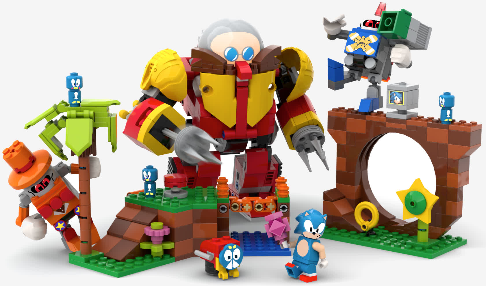 Lego is building a Sonic the Hedgehog-themed playset based on a fan idea