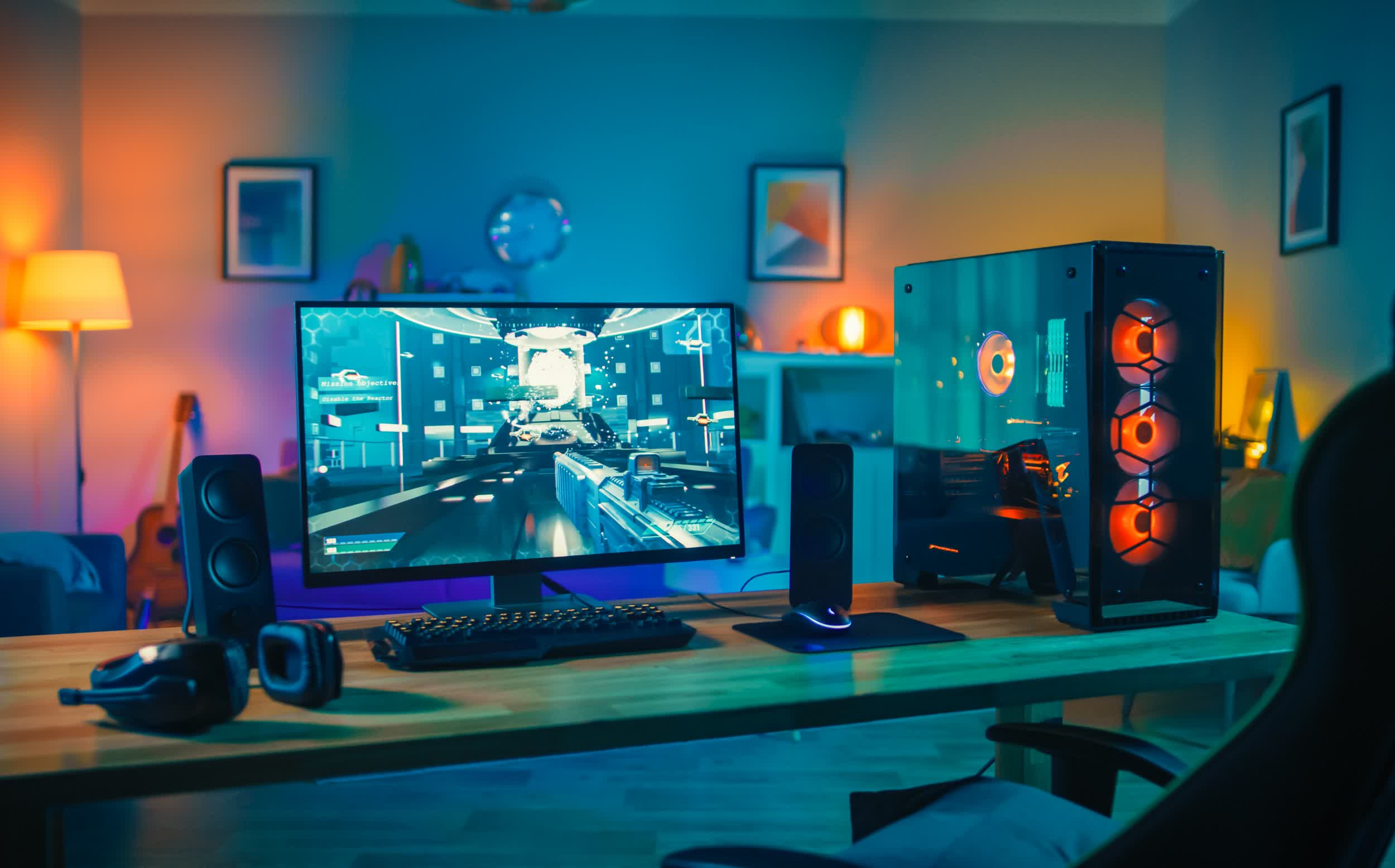 Consumer spending on PC gaming hardware and accessories in the US increased 62 percent in 2020