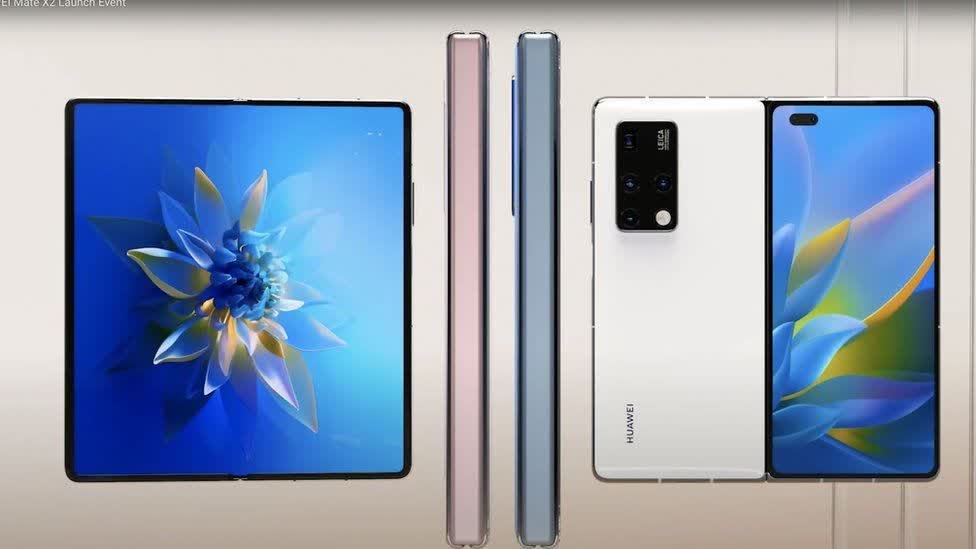 Detector vrouwelijk roekeloos Huawei unveils the Mate X2, a dual-screen device with a $2,800 price tag |  TechSpot