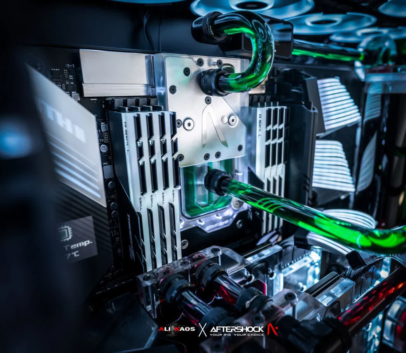 This $23,000 custom PC features two RTX 3090 cards, an AMD 3990X  Threadripper, and 128GB RAM | TechSpot