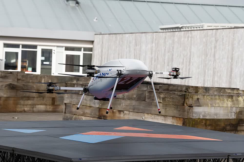 Samsung to start delivering Galaxy products by drone in Ireland