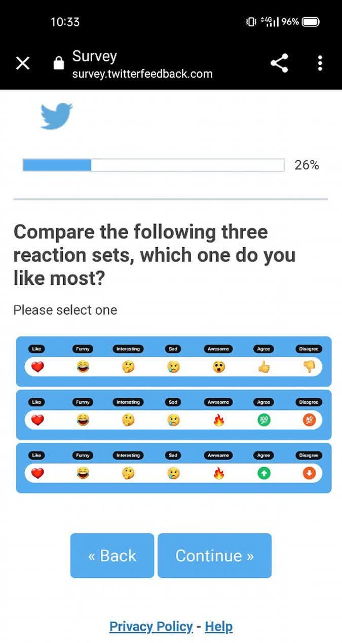 Twitter could soon introduce Facebook-style emoji reactions | TechSpot Twitter could soon introduce Facebook-style emoji reactions | TechSpot
