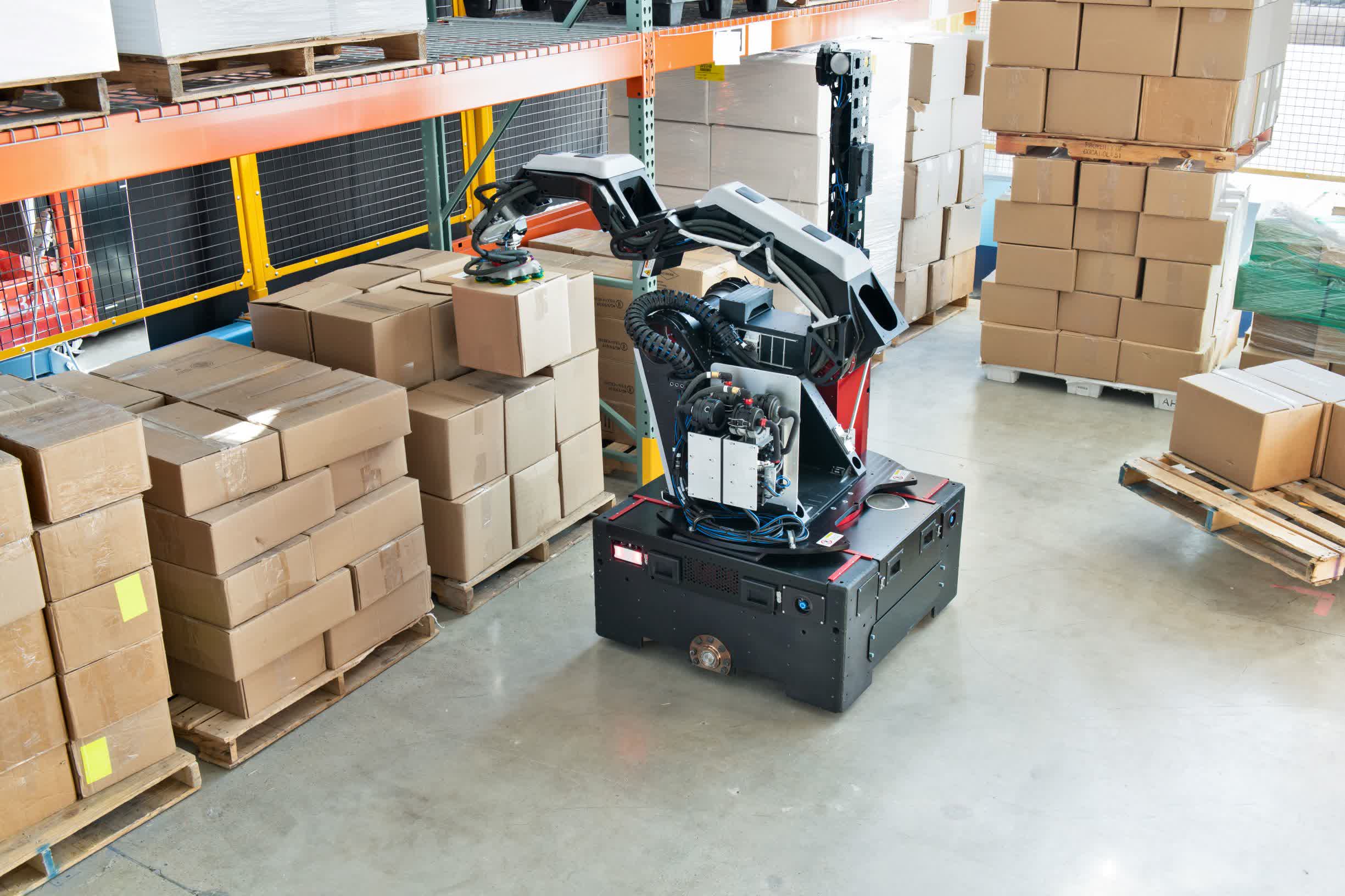 Boston Dynamics' latest creation is a robotic warehouse assistant named Stretch