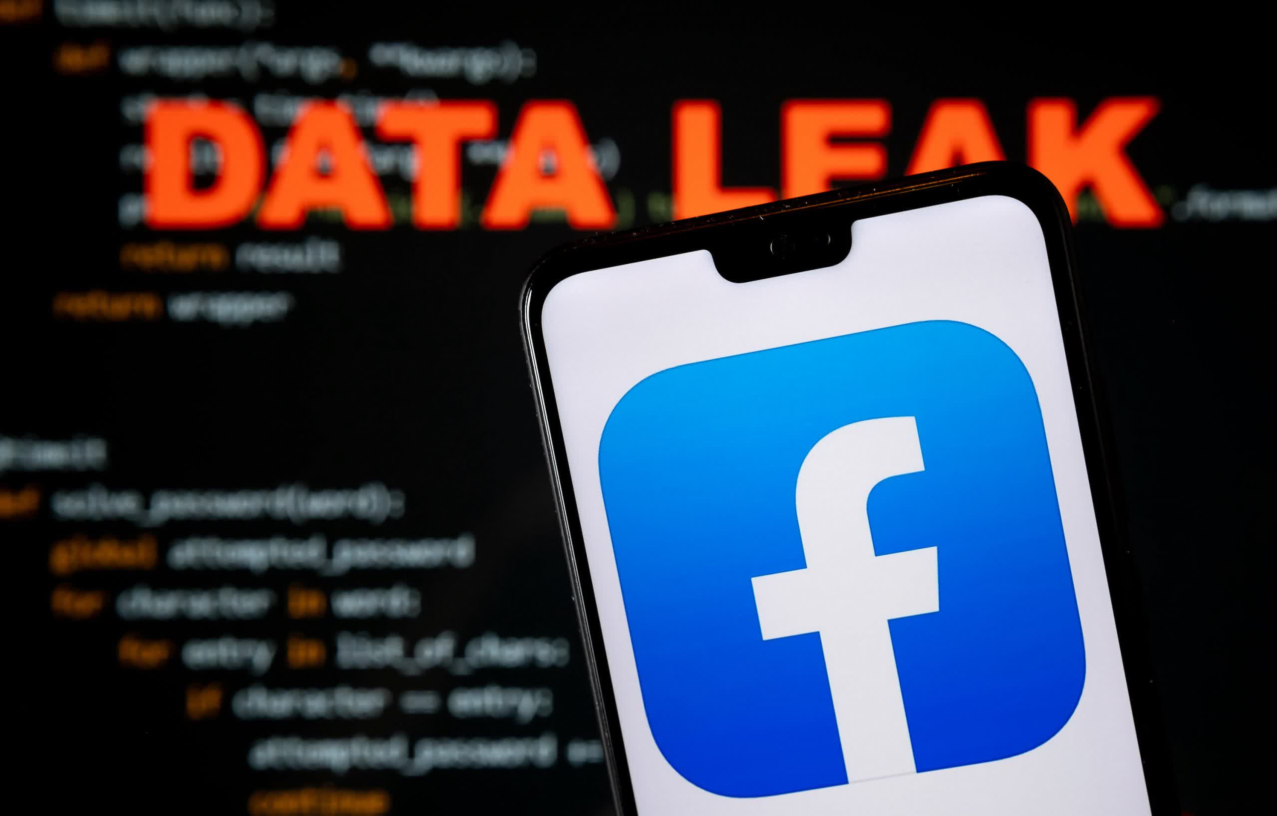 Facebook said it isn't notifying users if they were affected by the leak of 533 million records