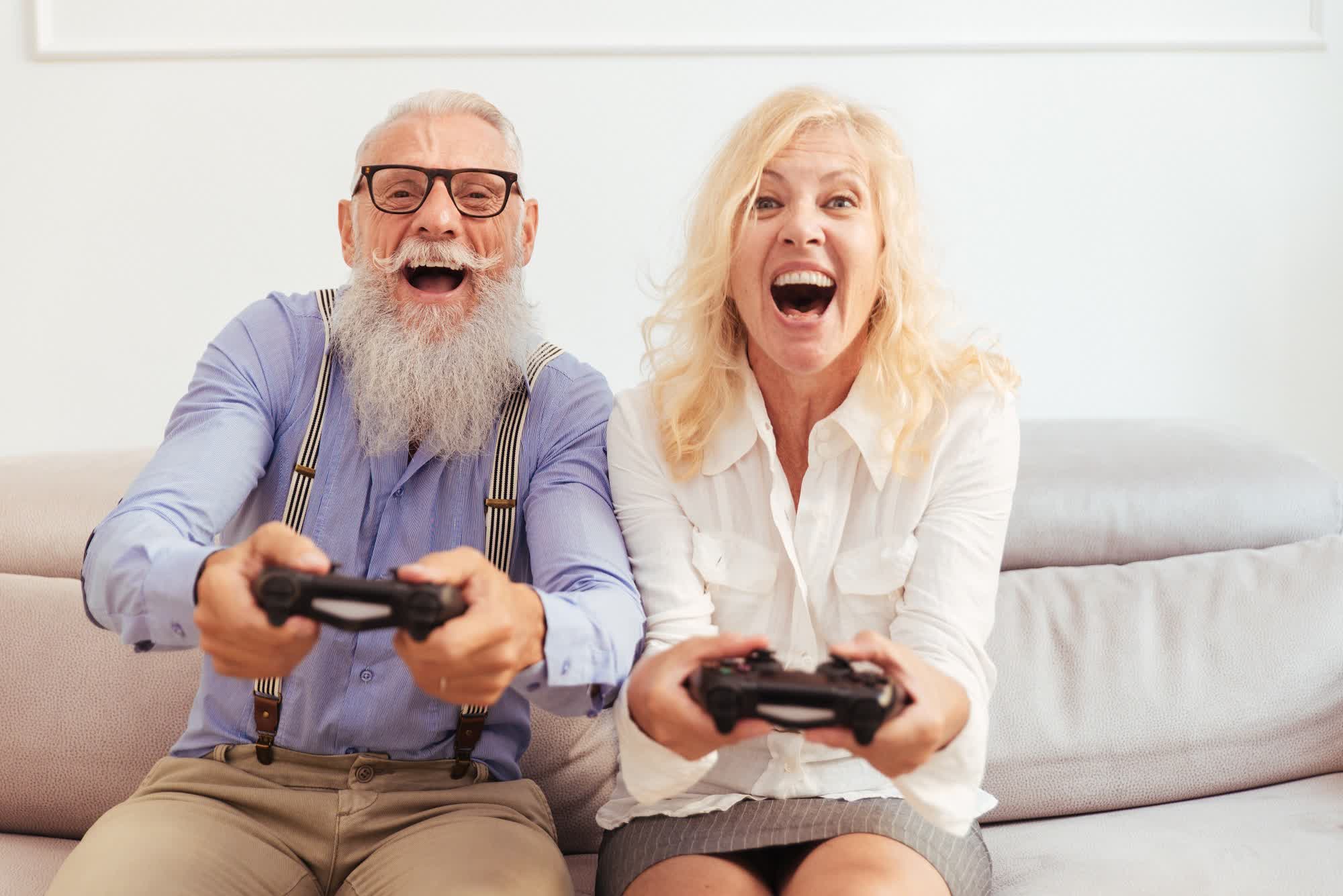 More Gen Xers and Baby Boomers are playing games