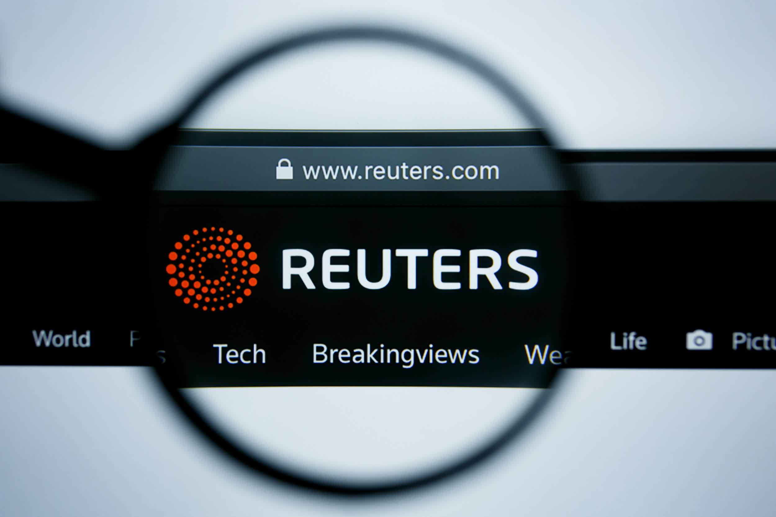 Reuters is putting its website behind a paywall