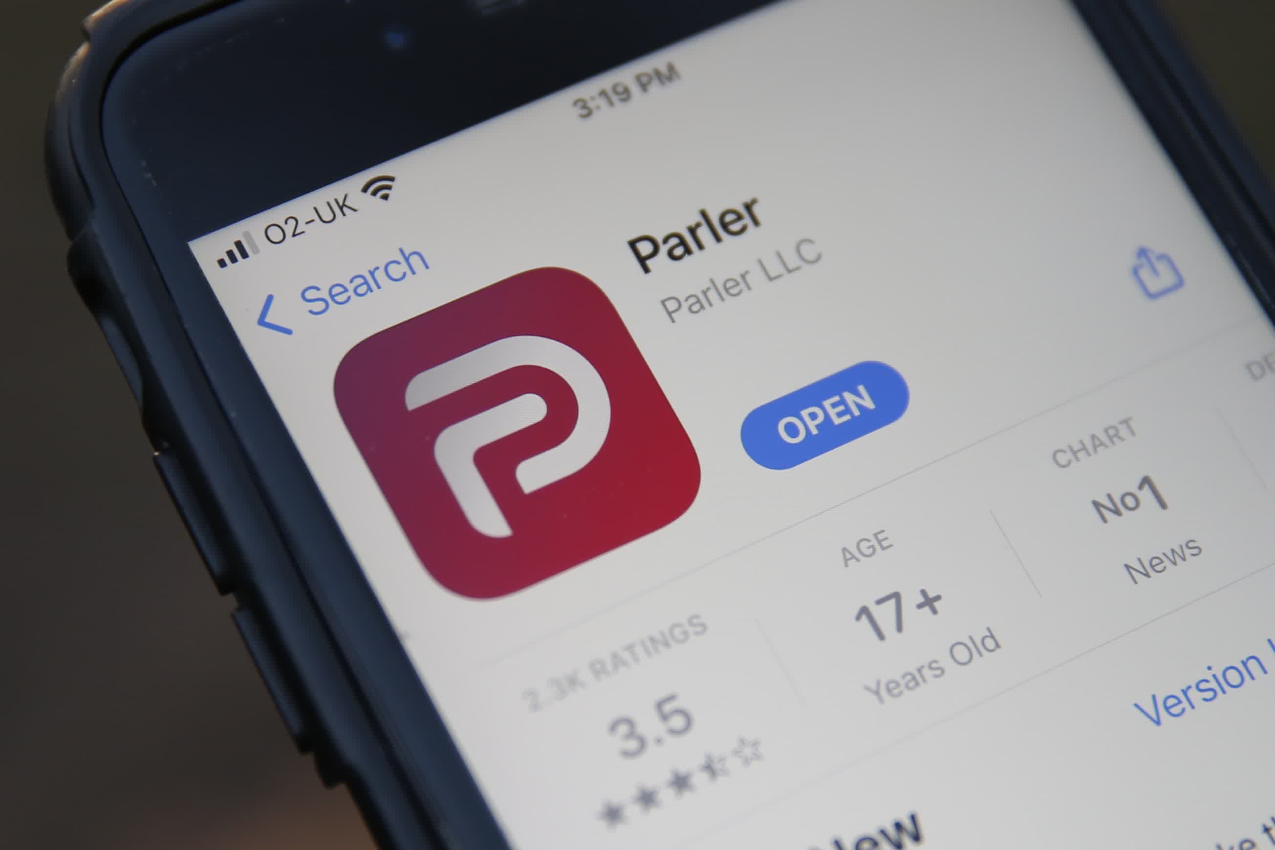 Apple reinstates 'free speech' Parler to the App Store