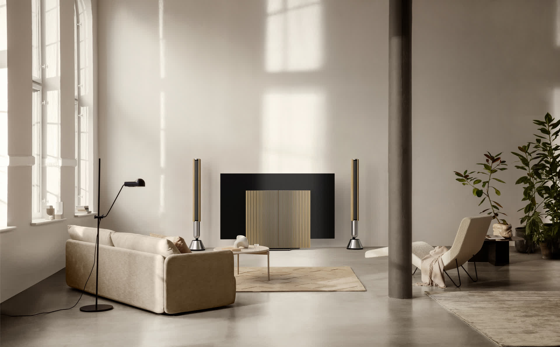 Bang & Olufsen latest wireless speaker is the column-shaped