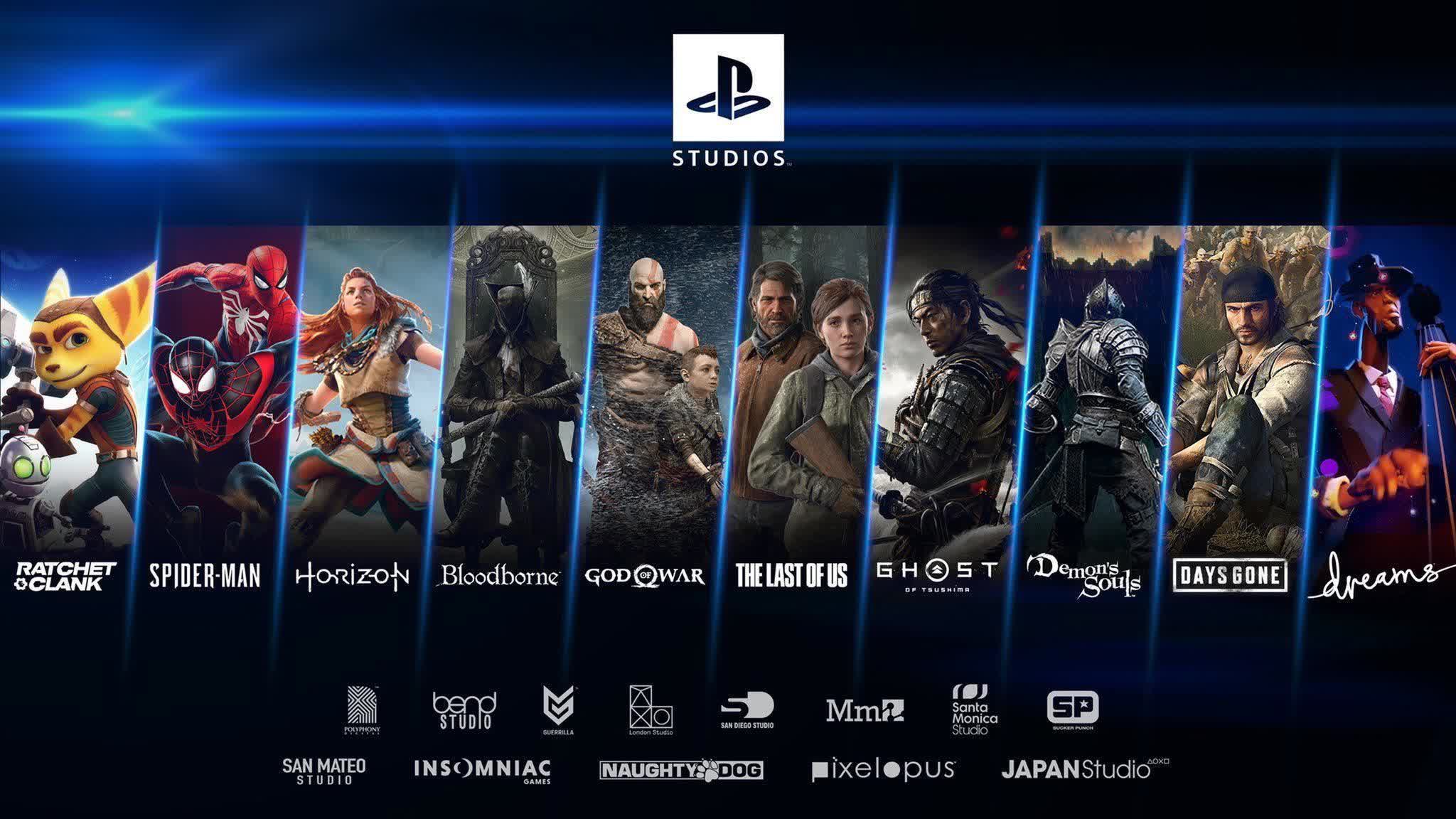 PlayStation Studios has 25 PS5 titles, half are new IPs TechSpot