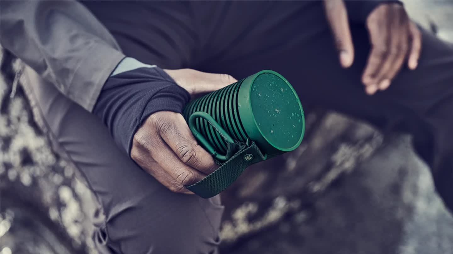 Bang & Olufsen's new portable Bluetooth speaker is rugged, powerful, and quite pricey