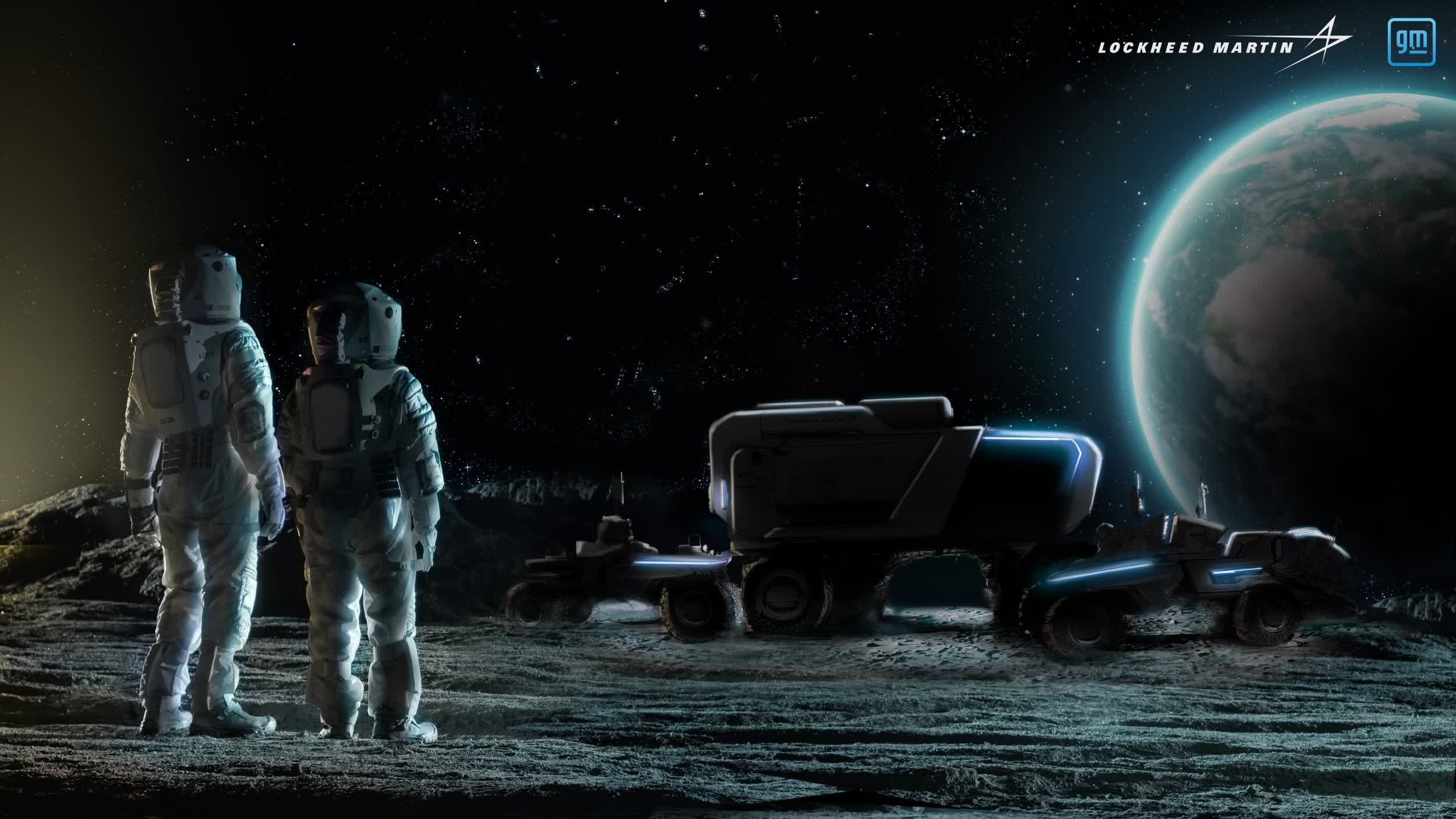 General Motors and Lockheed Martin team up to build lunar rover for NASA's return to the Moon