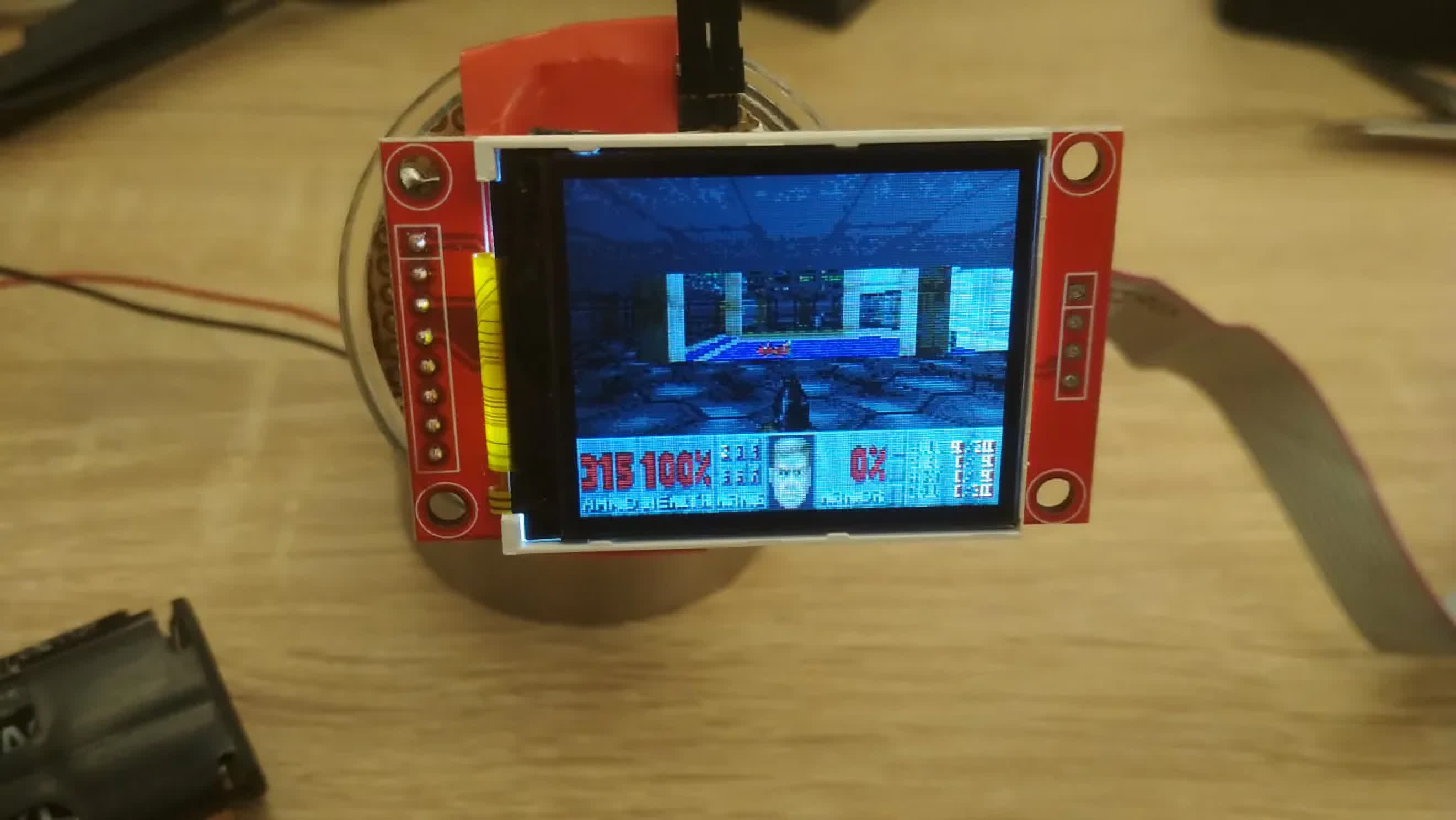 Hackers made Doom run on a $15 Ikea smart lamp