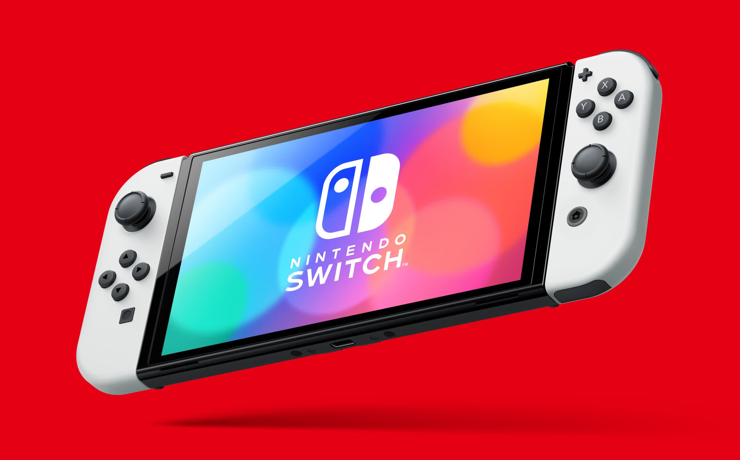 Nintendo announces updated Switch with a larger OLED display, 64GB of storage, improved audio, and more