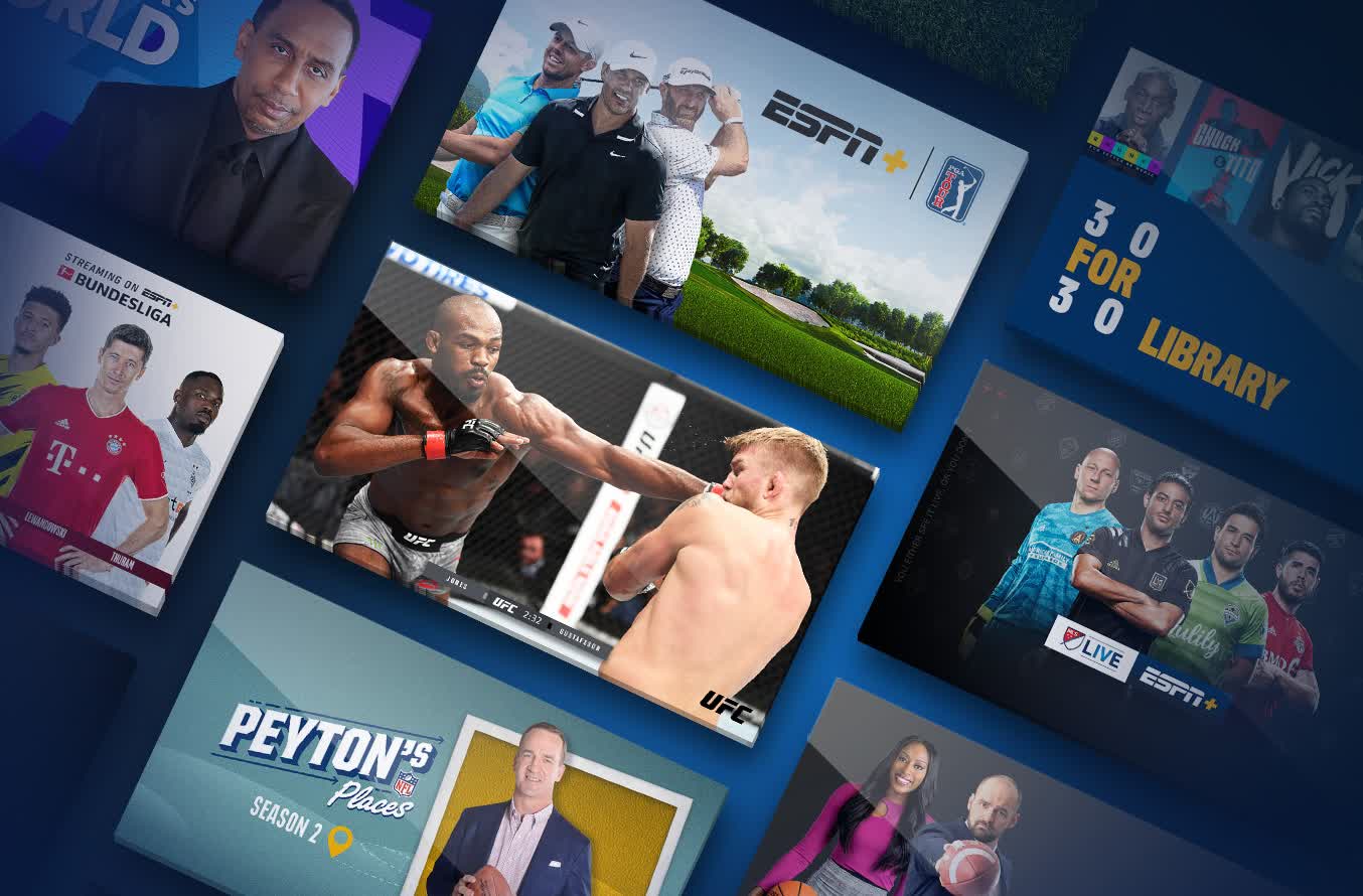 ESPN+ gets another price bump on August 13 TechSpot