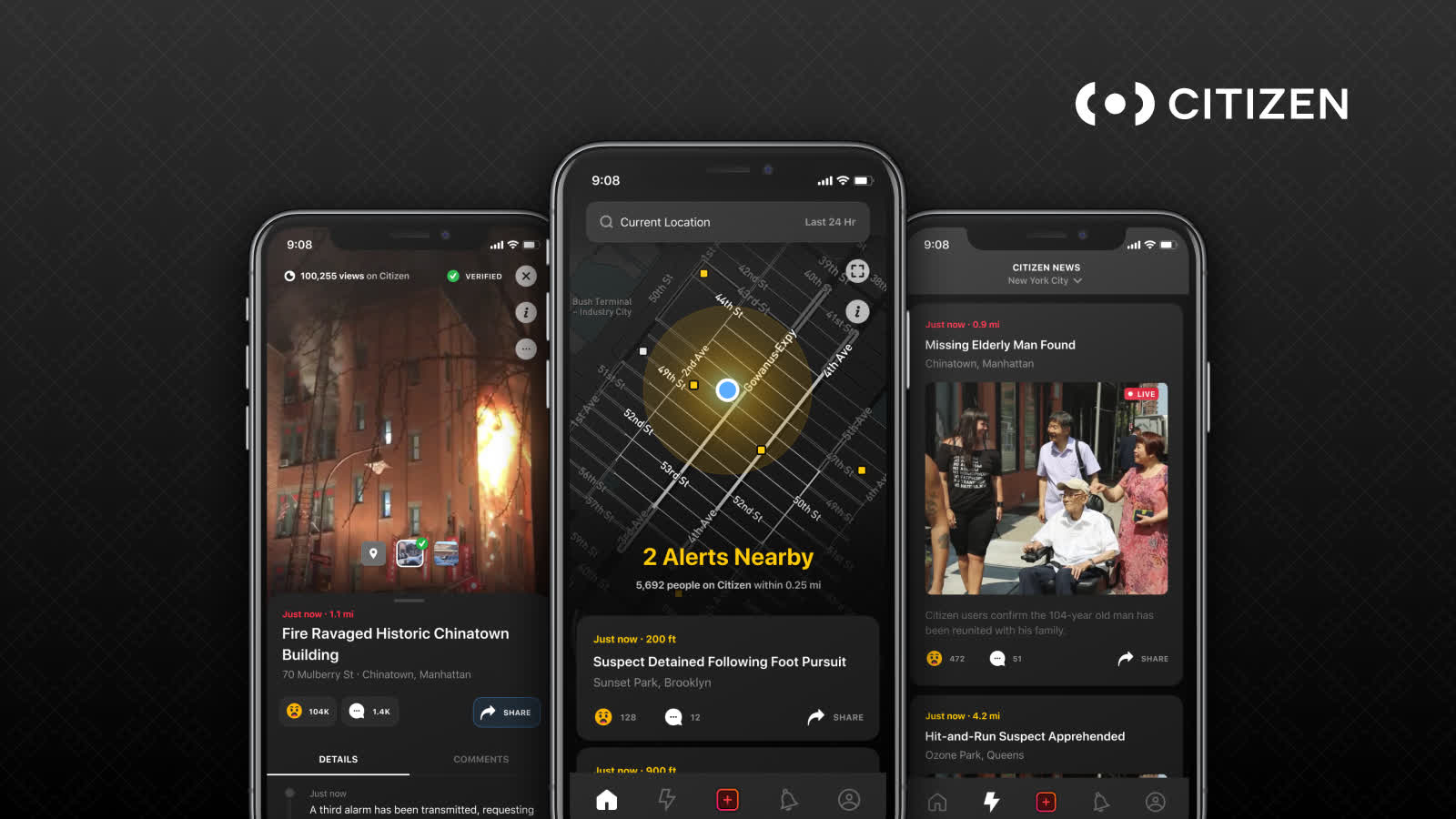 Citizen app pays $200 to $250 a day to track and livestream crimes and emergencies