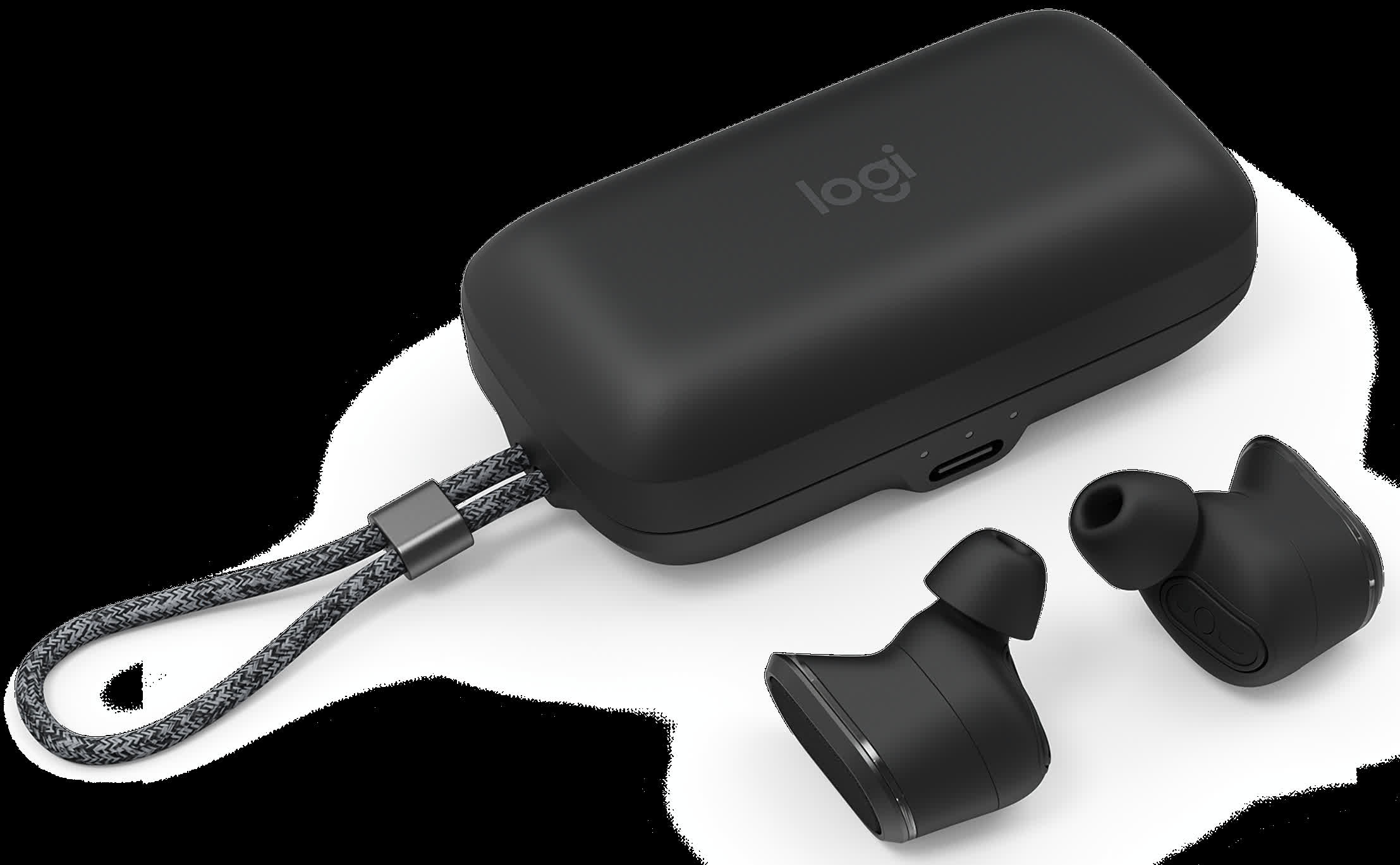 Logitech's new wireless earbuds are built for business professionals