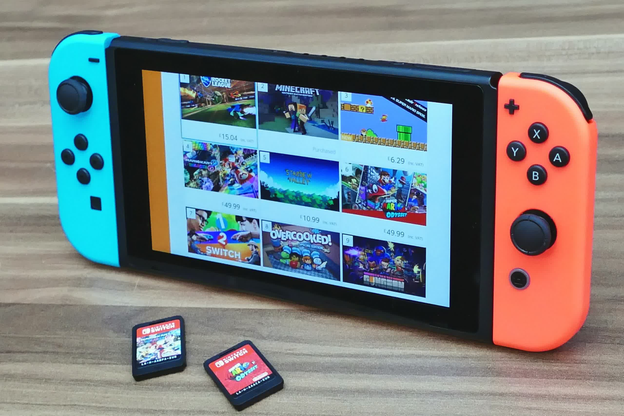 Nintendo Switch held all 30 positions for best-selling games for the first week of August