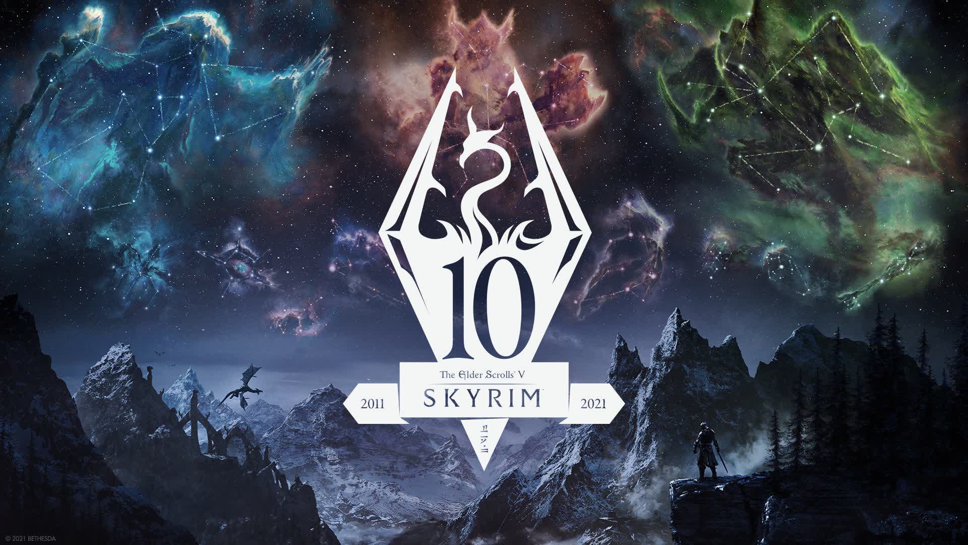 Bethesda announces a 10th anniversary edition of 'Skyrim' set to launch in November