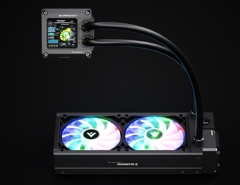 Check out this AIO liquid cooler that features a 1440p display and HDMI input